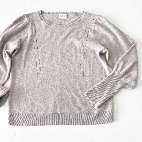 Wrap London Cashmere Sweater Boho Romantic size 10 - Picture 1 of 3